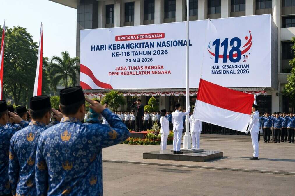 Upacara Harkitnas 2026 BAKOMUBIN Jatim